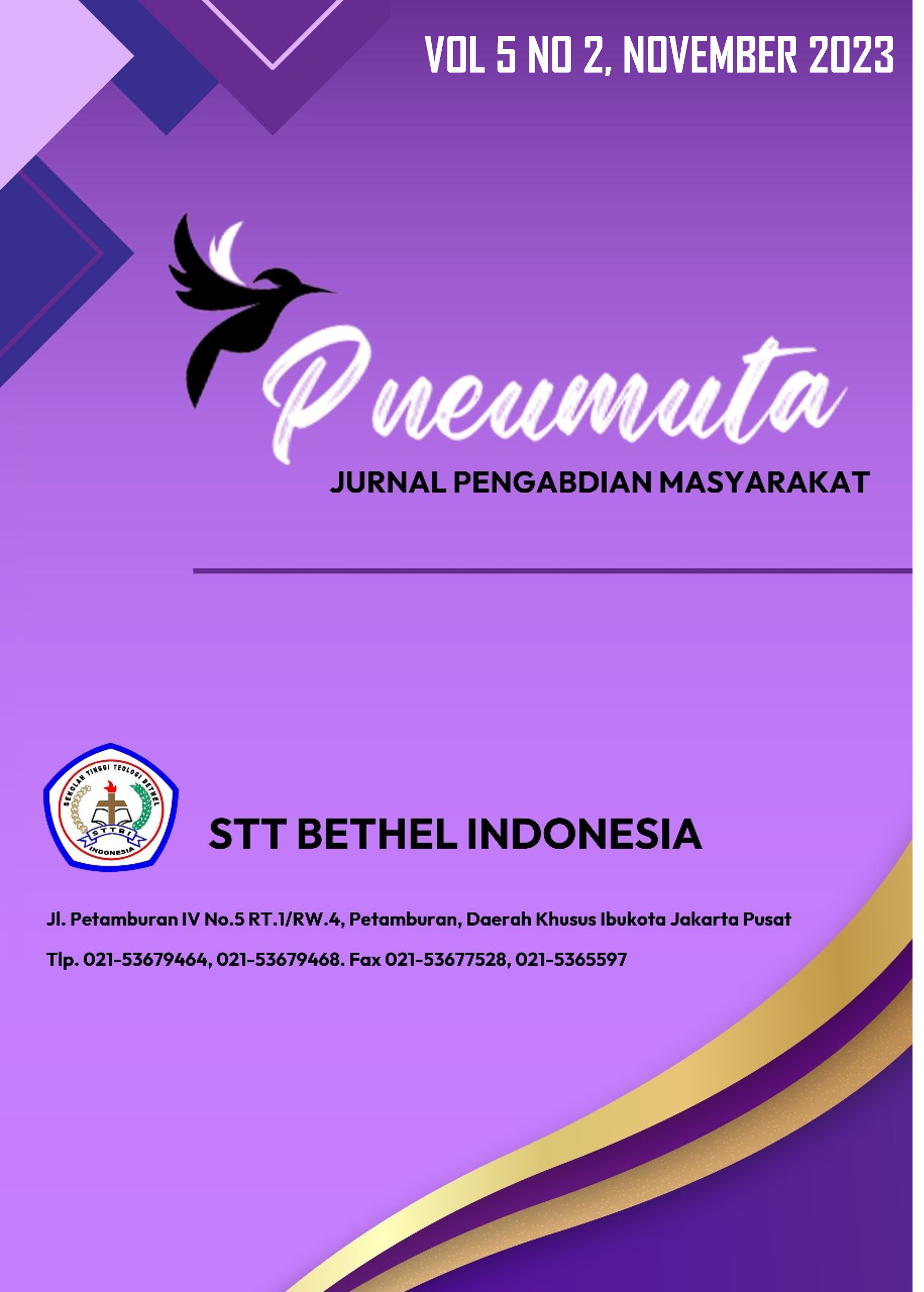 					View Vol. 5 No. 2 (2023): Pneumata: Jurnal Pengabdian kepada Masyarakat
				