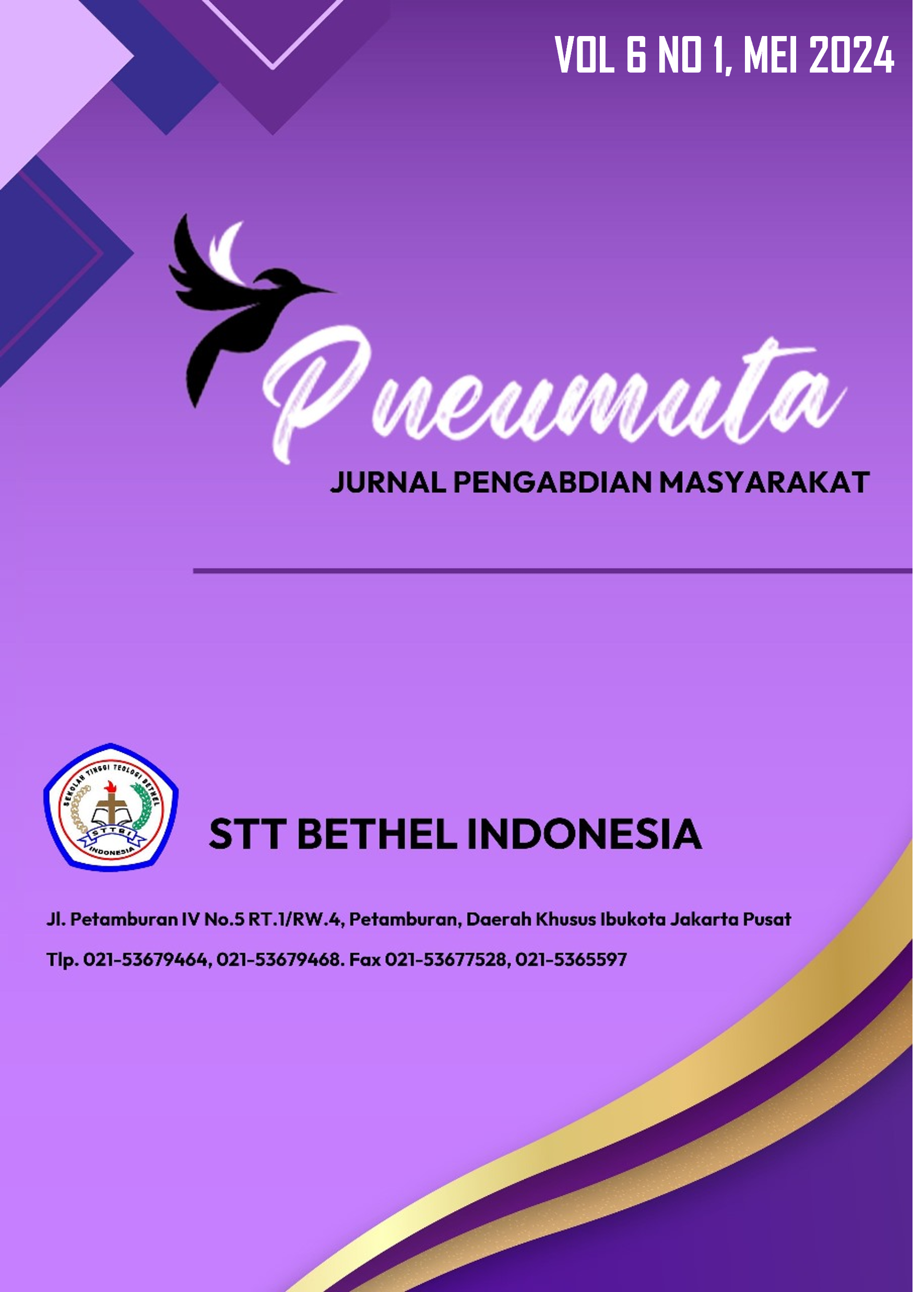 					Lihat Vol 6 No 1 (2024): Pneumata: Jurnal Pengabdian kepada Masyarakat
				